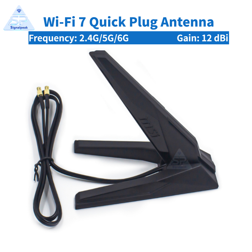 Z890 Wi-Fi 7 Motherboard - Originele Wi-Fi 7 tri-bandantenne, 6GHz, 5,8GHz