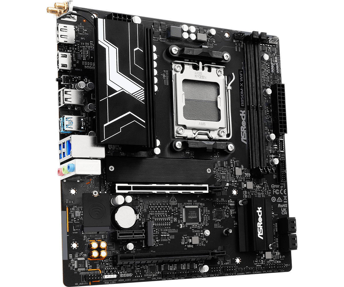 ASROCK Nieuwe B850M-X WIFI 6E  - X870E Atx Motherboard recensie en prijs